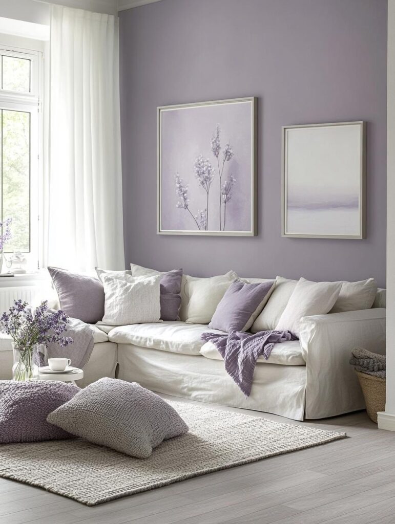 20 Serene Accent Wall Colors for a Peaceful Living Room