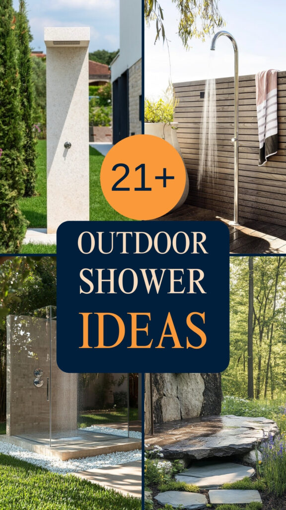 Picture of 21+ Stunning Outdoor Shower Ideas