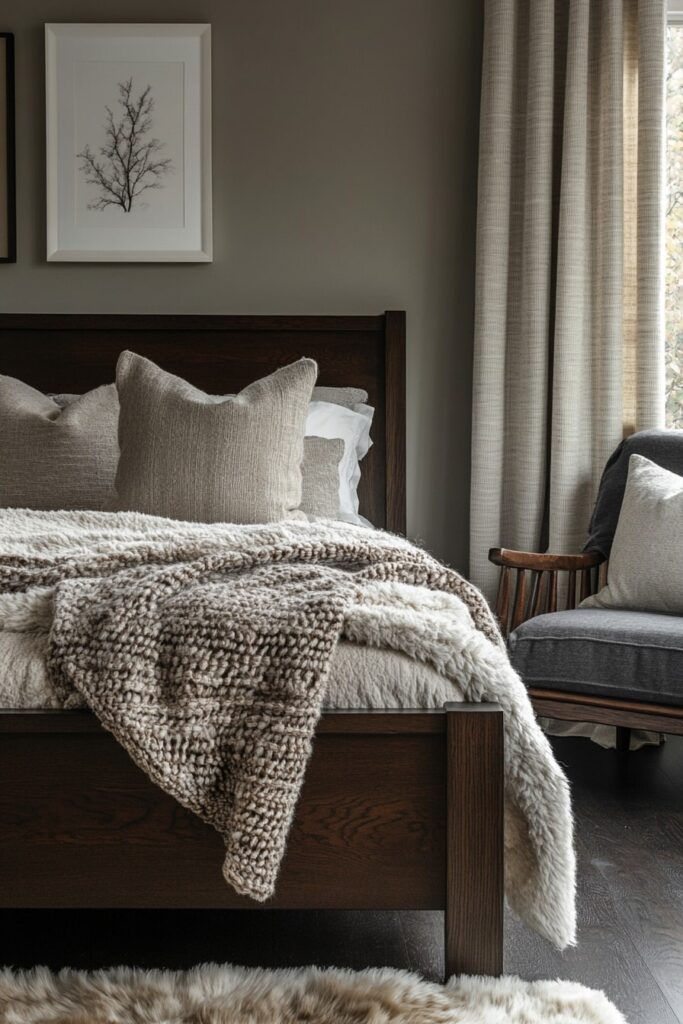 25 Elegant Dark Wood Bedroom Ideas for a Sophisticated Retreat