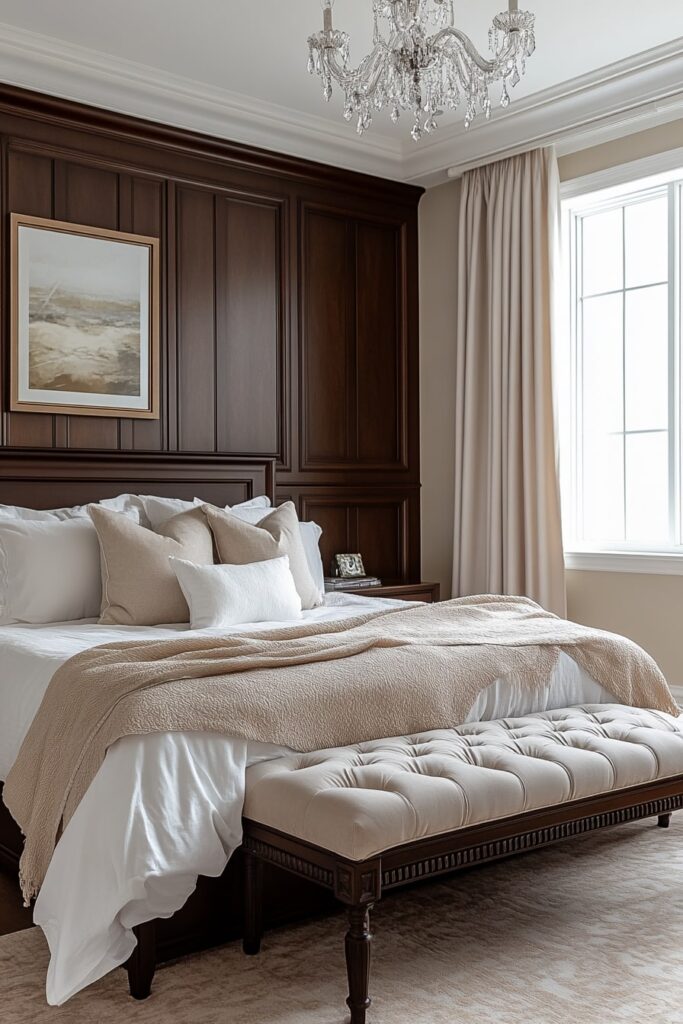 25 Elegant Dark Wood Bedroom Ideas for a Sophisticated Retreat ...