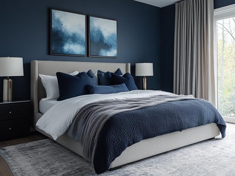 12 Dark Blue Bedroom Ideas for a Bold and Beautiful Look
