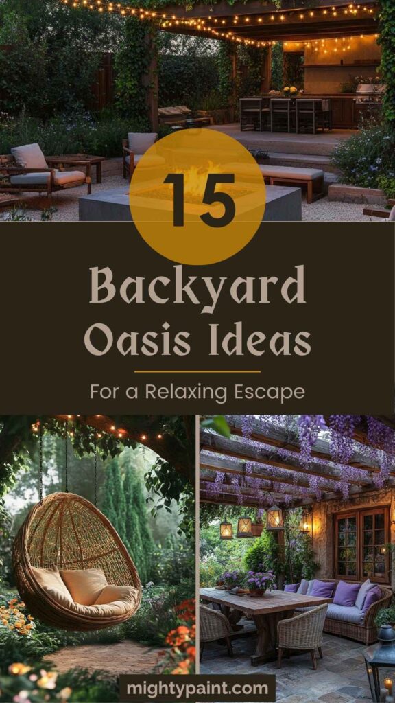 15 Backyard Oasis Ideas for a Relaxing Escape