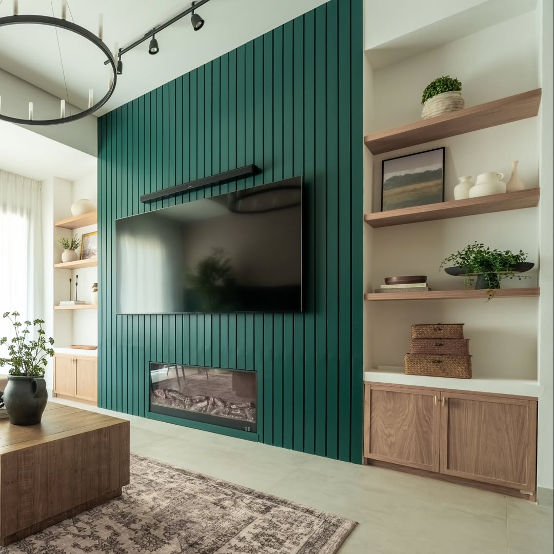23 Modern Living Room TV Wall Ideas & Inspirations – MightyPaint