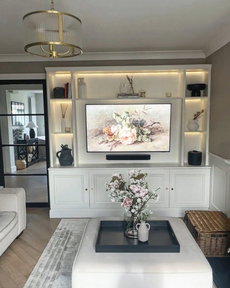 23 Modern Living Room TV Wall Ideas & Inspirations