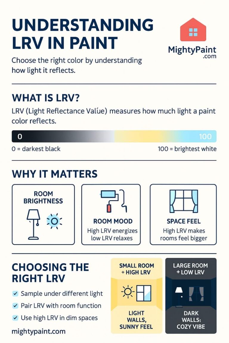 What Is LRV and Why It Matters for Your Paint Choices