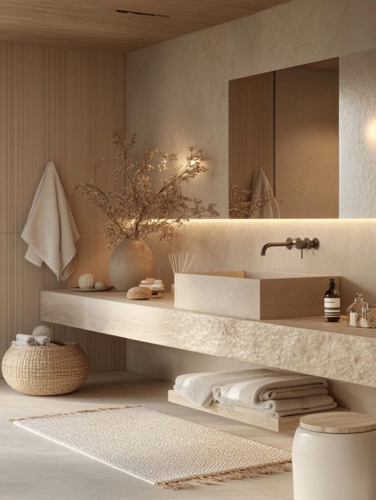 9 Secrets to a Stunning Japandi-Style Bathroom