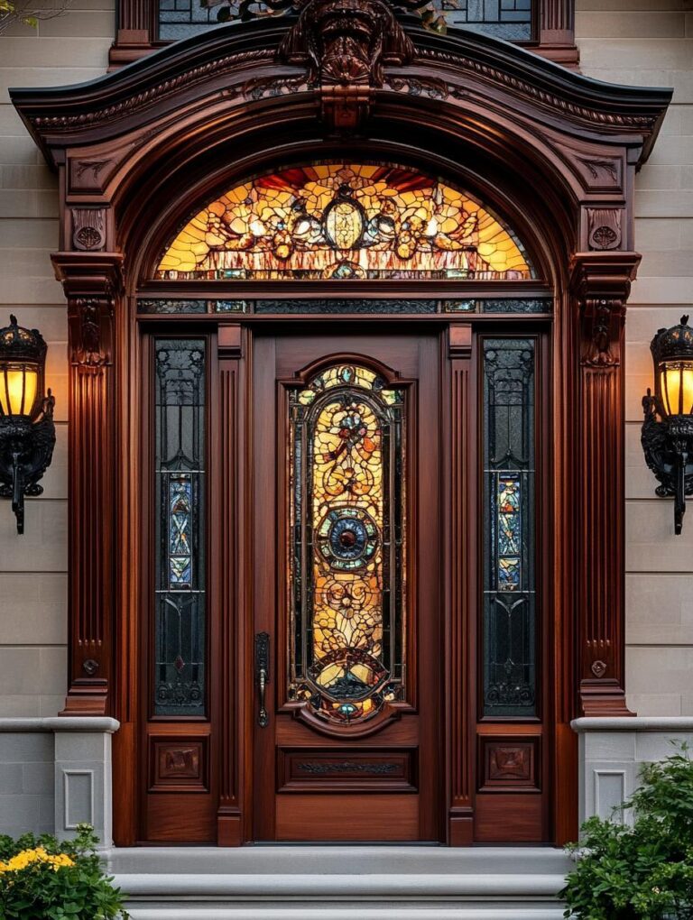 20 Luxurious Entry Door Designs for Your Home: Elevate Your Curb Appeal