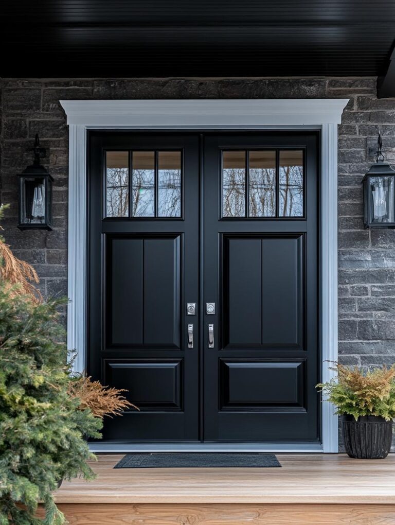 25 Elegant Double Door Design Ideas