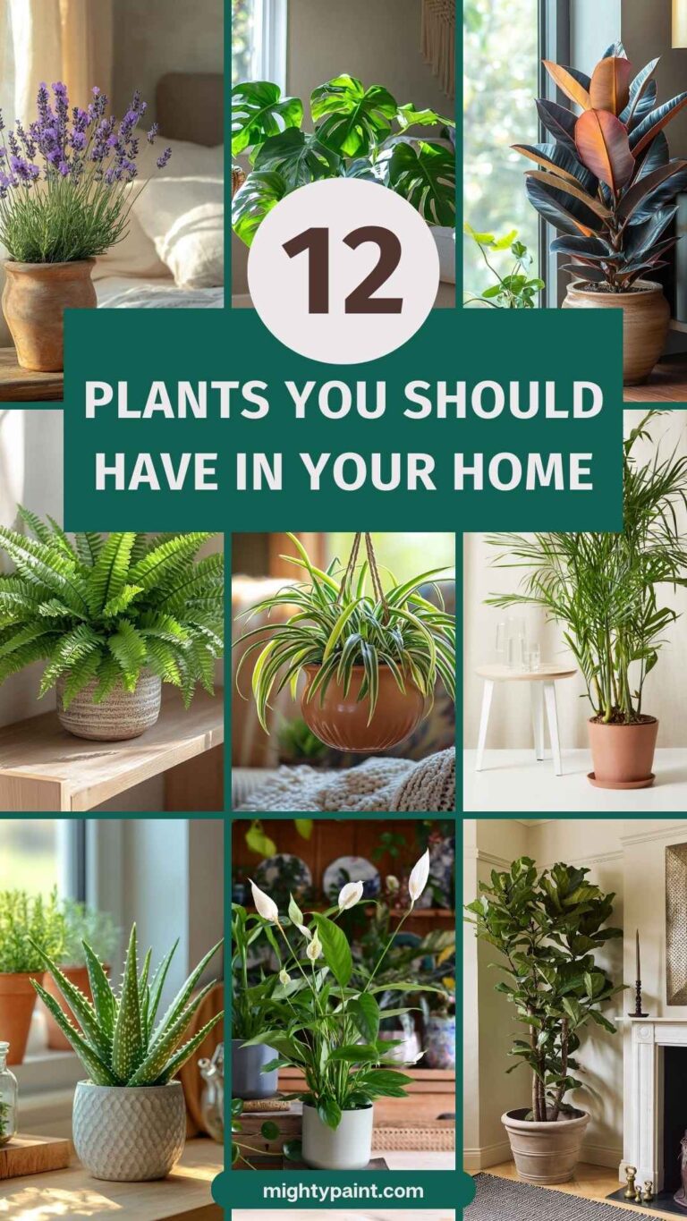 12 Plants You Should Have in Your Home