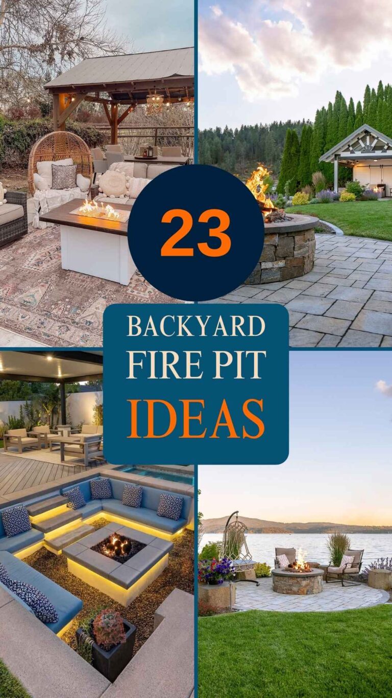 23 Backyard Fire Pit Ideas to Transform Your Outdoor Space