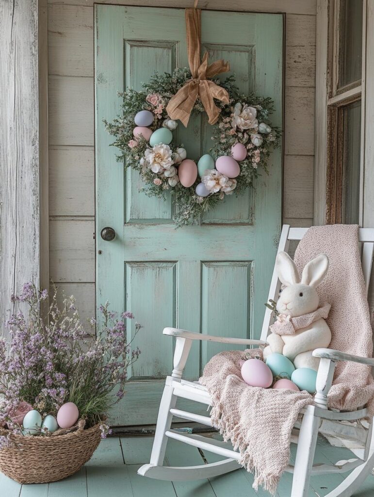 25 Easter Front Porch Decor Ideas to Welcome Spring with Style