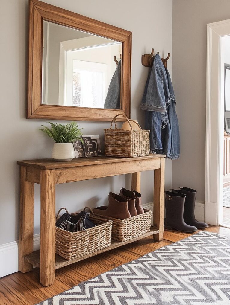 7 Crucial Items You Should Put In A Small Entryway