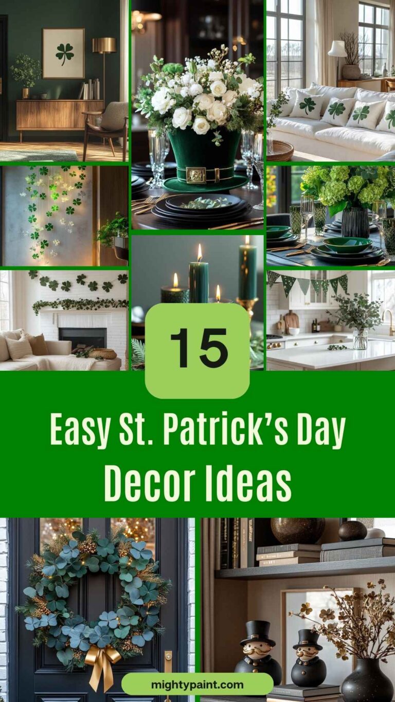 15 Easy St. Patrick’s Day Decor Ideas for a Vibrant, Festive Home