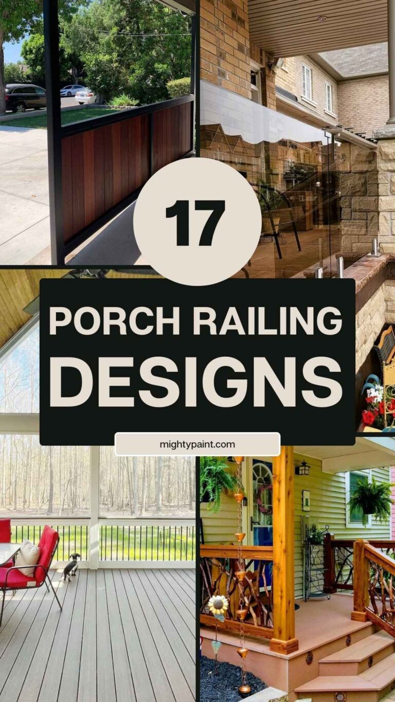 17 Porch Railing Ideas to Elevate Your Outdoor Space