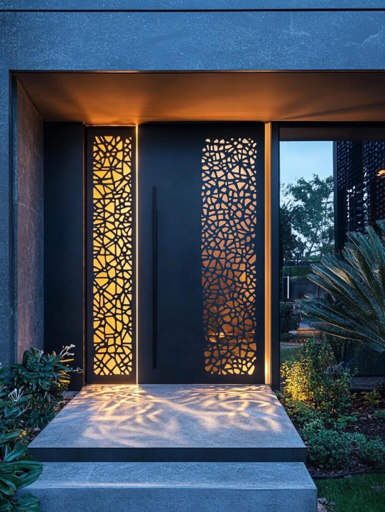 14 Modern And Stylish Metal Entry Doors for a Bold First Impression