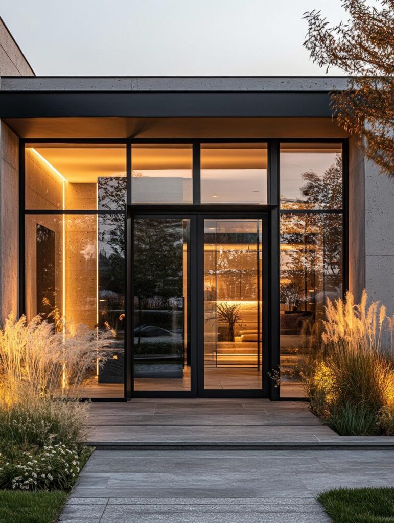14 Modern And Stylish Metal Entry Doors for a Bold First Impression