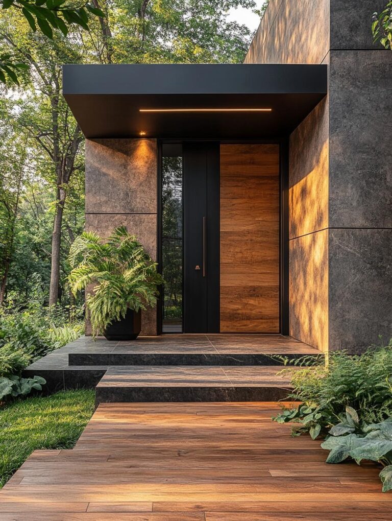 14 Modern And Stylish Metal Entry Doors for a Bold First Impression