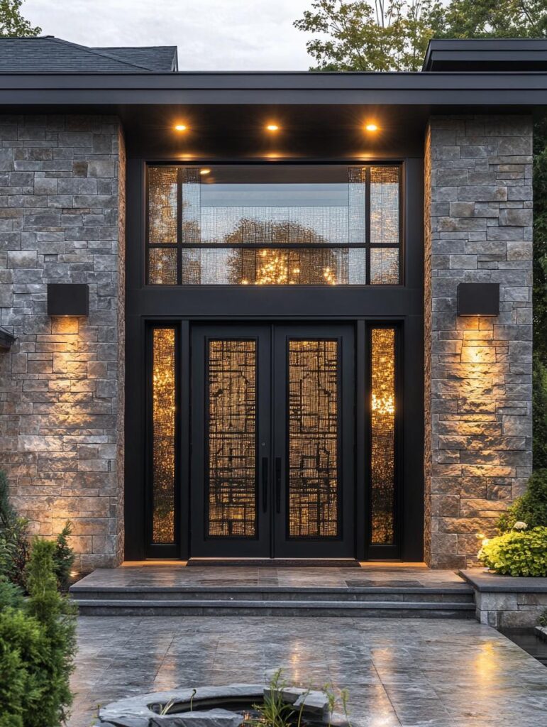 14 Modern And Stylish Metal Entry Doors for a Bold First Impression