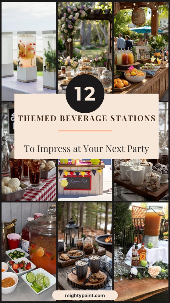 12 Themed Beverage Stations to Impress at Your Next Party