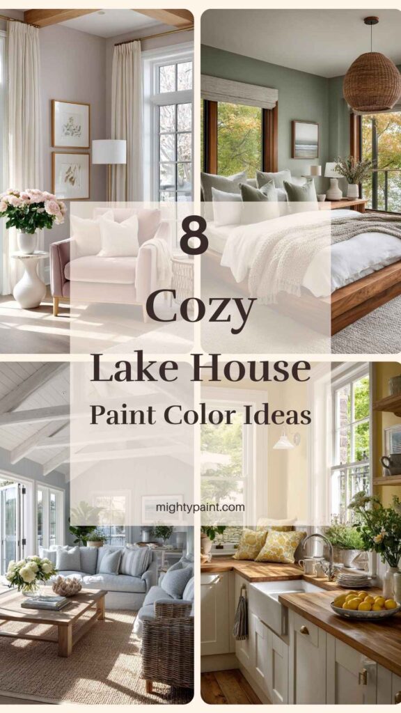8 Cozy Lake House Interior Paint Color Ideas to Transform Every Room