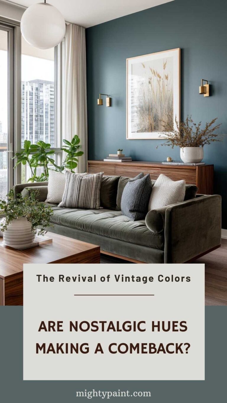 The Revival of Vintage Colors: Are Nostalgic Hues Making a Stylish Comeback?