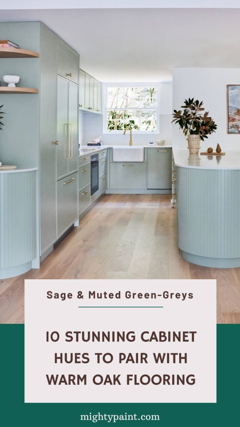 What Color Cabinets Go With Oak Floors?