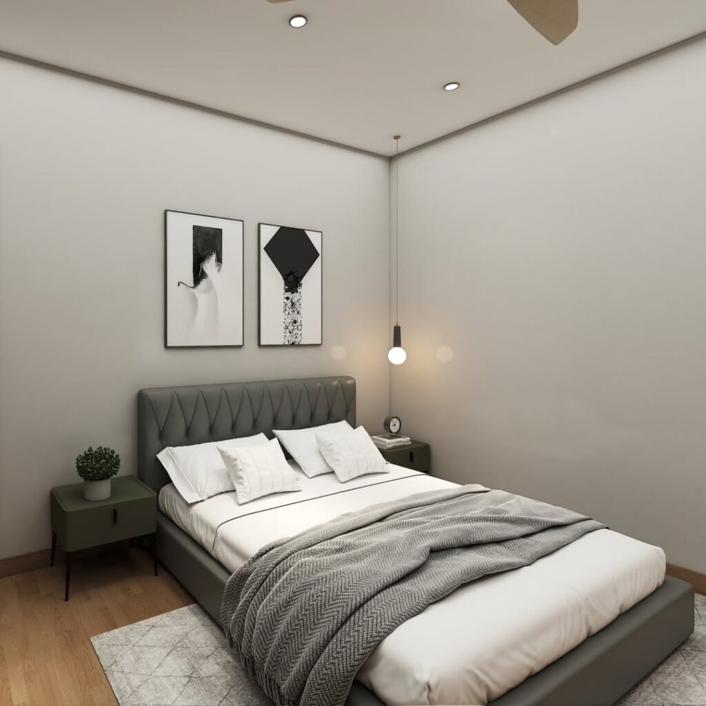View of Minimalist Bedroom Ideas for a Calm and Clutter-Free Space