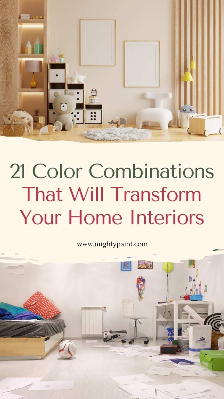 21 Color Combinations That Will Transform Your Home Interiors
