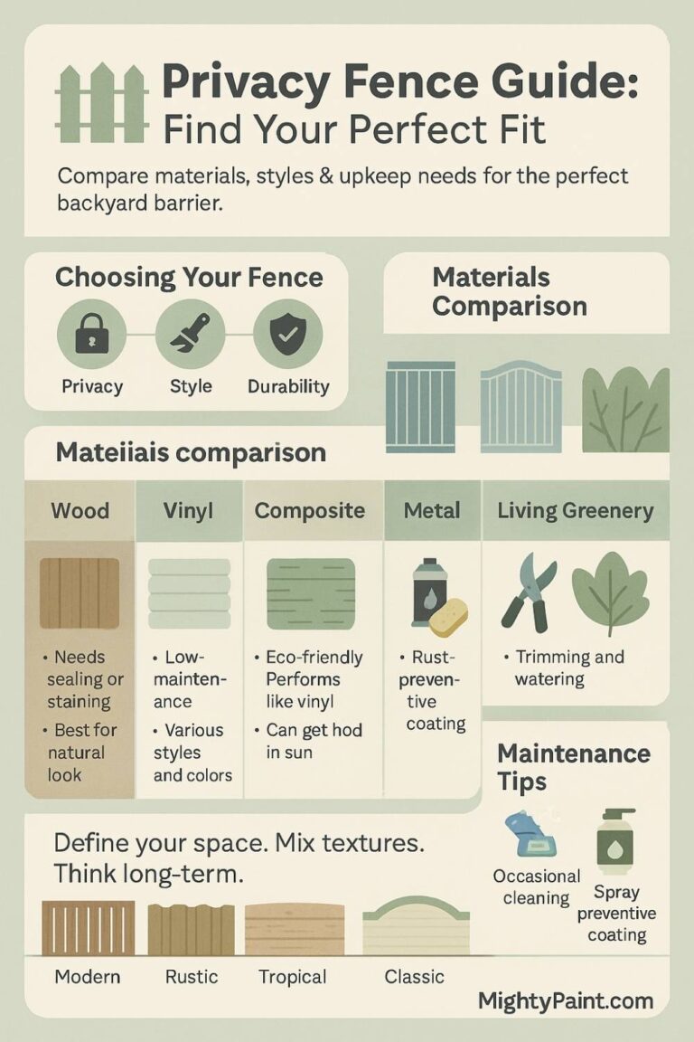 21 Privacy Fence Ideas That Add Style and Seclusion to Your Outdoor Space
