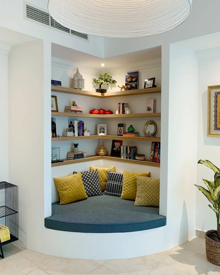 Library. Nook Stackable Turn Any Spot Into a Cozy Escape With These Reading Nook Ideas