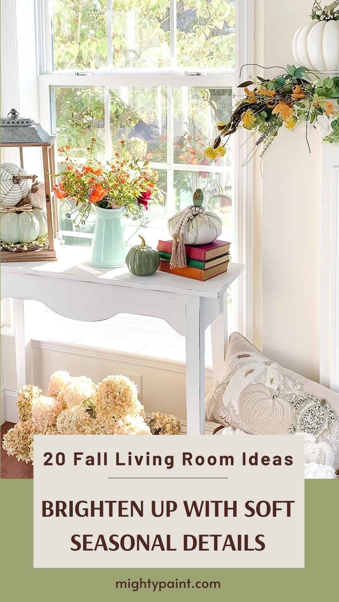 20 Fall Living Room Ideas: Brighten Up with Soft Seasonal Details