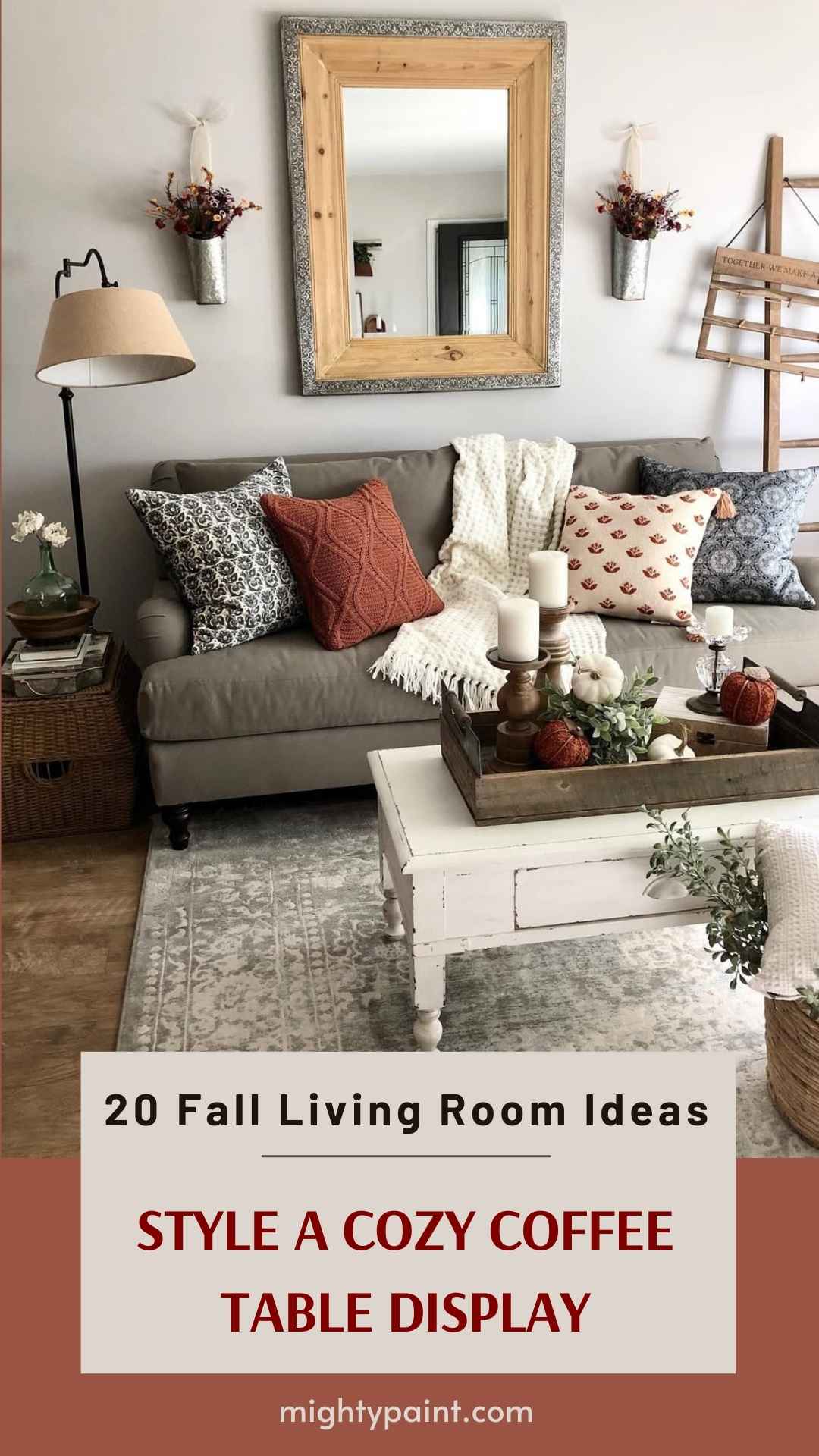 20 Fall Living Room Ideas: Style a Cozy Coffee Table Display
