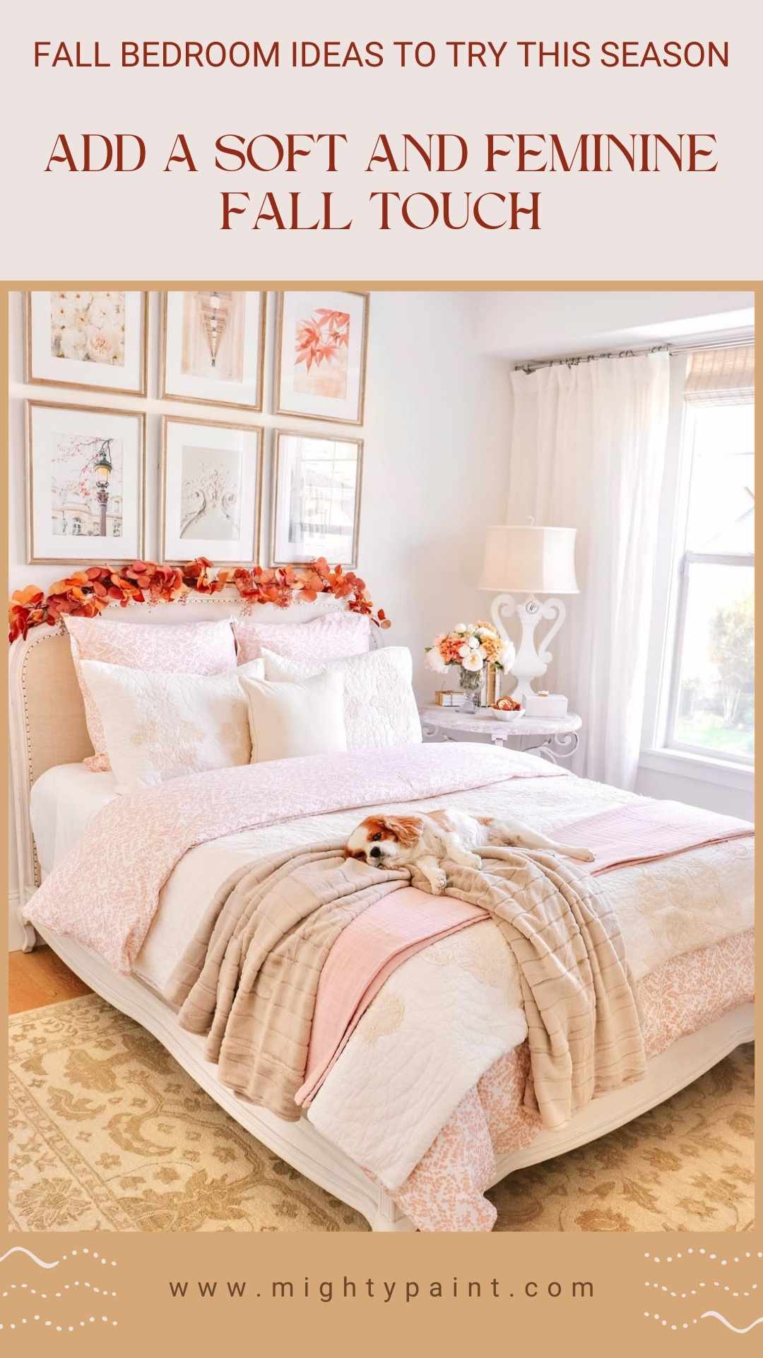 25 Cozy Fall Bedroom Ideas: Add a Soft and Feminine Fall Touch