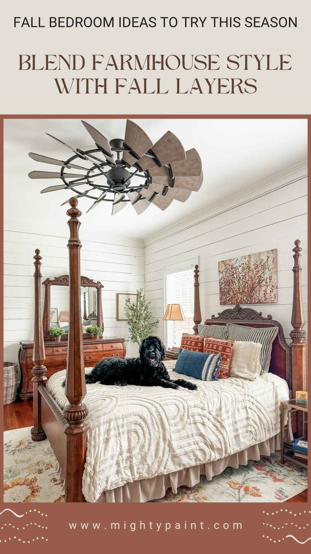 25 Cozy Fall Bedroom Ideas: Blend Farmhouse Style with Fall Layers