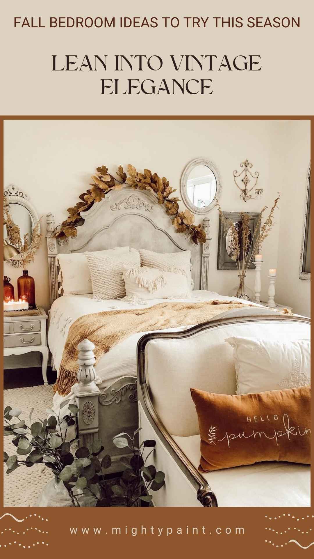 25 Cozy Fall Bedroom Ideas: Lean Into Vintage Elegance
