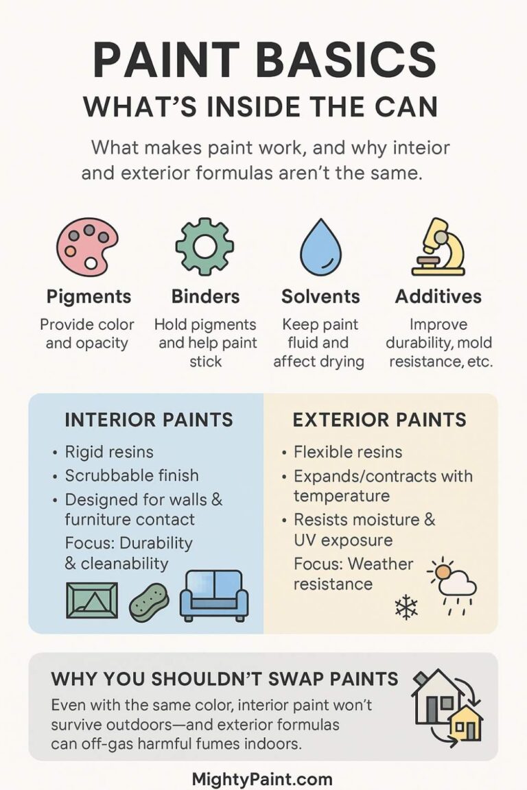Interior vs Exterior Paint: Key Differences Every Homeowner Should Know