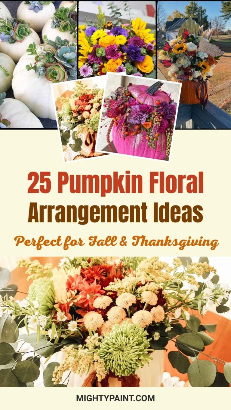 25 Pumpkin Floral Arrangements Perfect for Fall & Thanksgiving