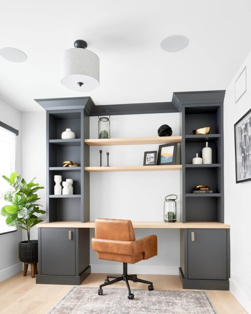 Genius Office Shelving Ideas to Maximize Space, Tame Clutter, and ...