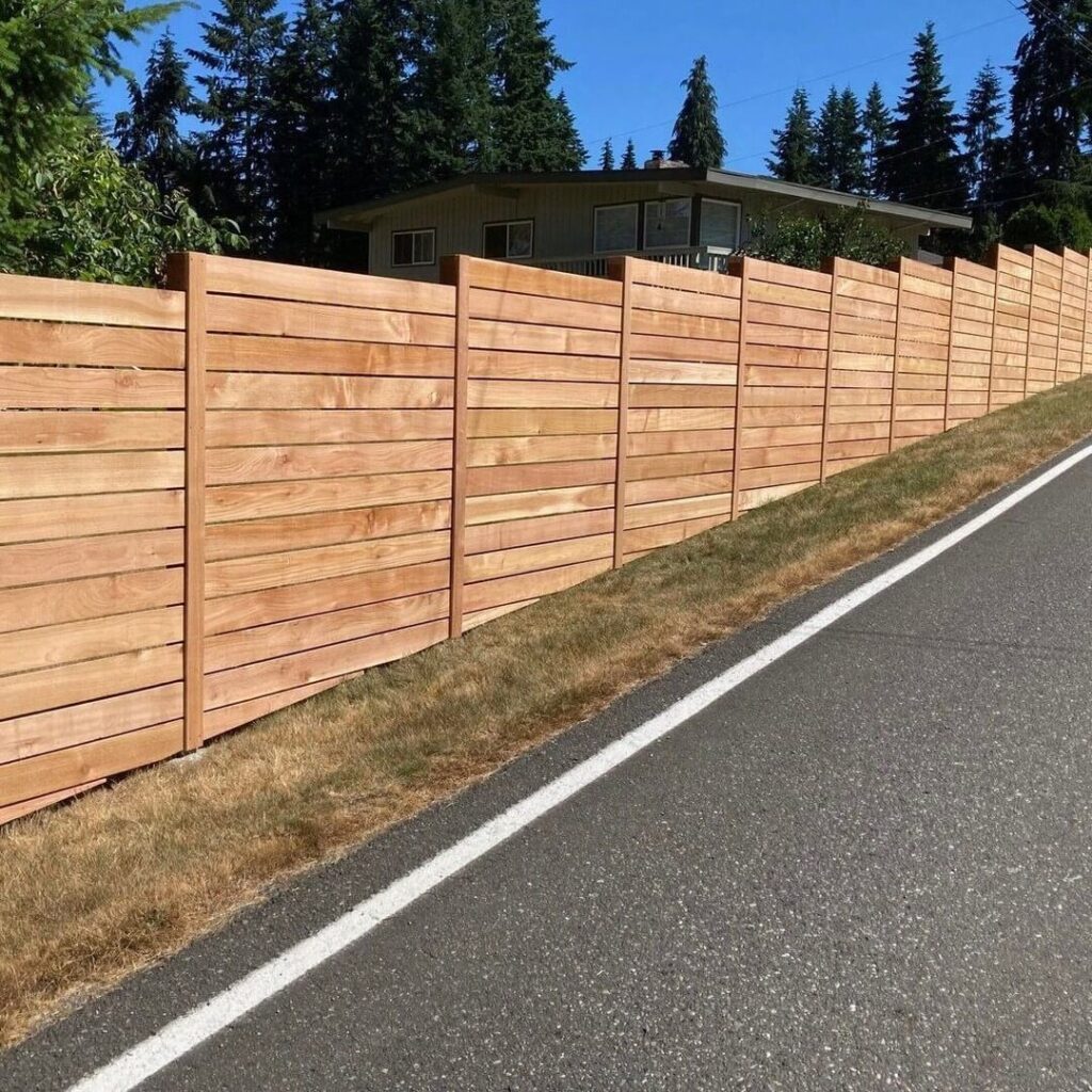 19 Fence on Slope Ideas for Any Budget: Stepped, Racked, and Terraced ...